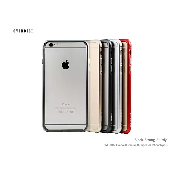 OVERDIGI Limbo iPhone6 Plus 質感航太鋁合邊框黑曜灰