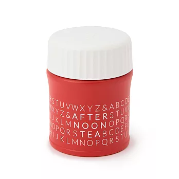 Afternoon TeaAtoZ字母保溫湯碗便當盒紅380ML