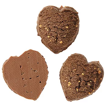 [MUJI 無印良品]心型杏仁巧克力餅乾/14個