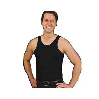 啤酒肚隱形內衣黑色L