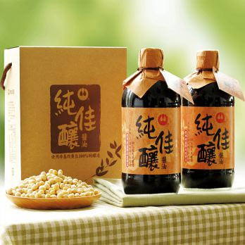 萬家香純佳釀醬油450ml(2瓶入)