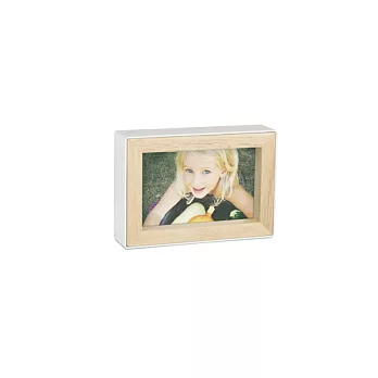 UMBRA 原木相框 4X6 白