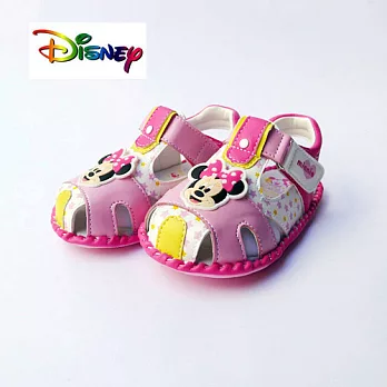 Disney迪士尼Minnie 米妮寶寶鞋(涼鞋)13粉紅