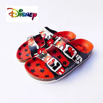 Disney迪士尼Mickey 米奇童拖鞋18黑色