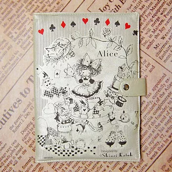 《Shinzi Katoh 加藤真治》愛麗絲PU多功能手帳套附萬用日誌本