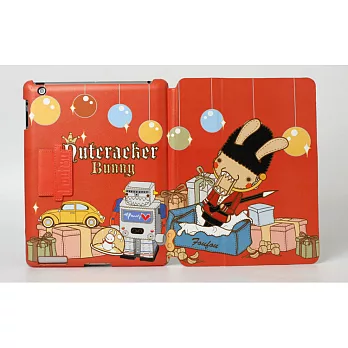 《Foufou licensed》iPad2/3/4 Smart Cover 掀蓋可立式保護皮套- 胡桃鉗Nutcracker