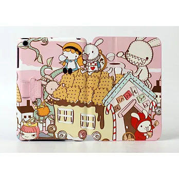 《Foufou licensed》iPad mini Smart Cover 掀蓋可立式保護皮套- 童話糖果屋Sweet Land