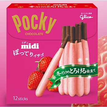 日本【固力果】波奇胖胖棒-草莓