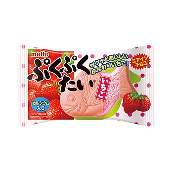 日本【名糖】鯛魚燒草莓巧克力