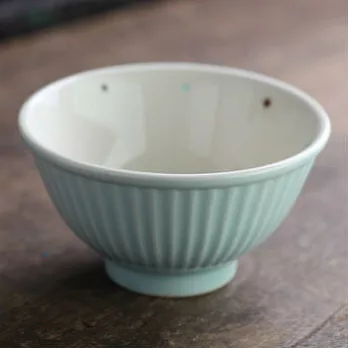 【K-ai】點點直壓紋瓷碗(蘇打汽水)