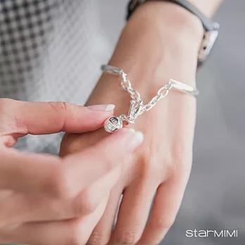 【STARMIMI】光滑細緻手環FREE銀