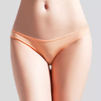 [MIGER密格內衣]超細纖維中低腰三角褲-8626-台灣製-FREE橘色