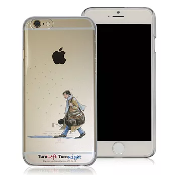 幾米 iPhone 6 4.7吋透明手機殼-雪地款雪地男孩