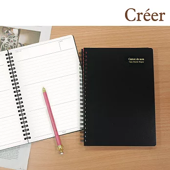 Creer A5/25K 雙線圈橫罫筆記本-80張