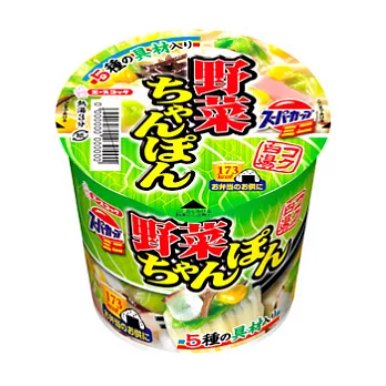 日本【小豬】迷你杯麵-野菜什錦海鮮味