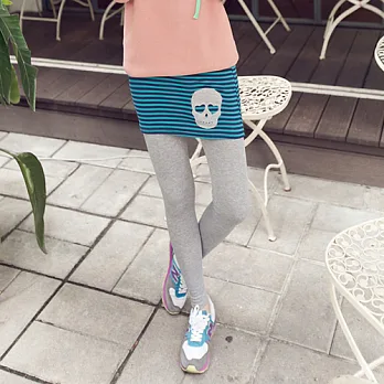 ROSE。韓系配色條紋百搭背心裙 綠系