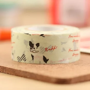 MARK’S maste和紙膠帶(法國鬥牛犬)