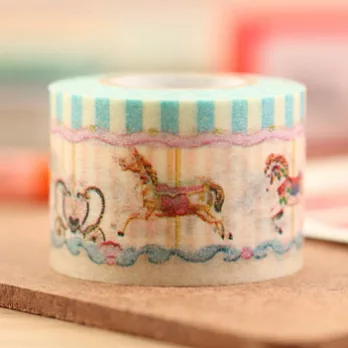 MARK’S maste和紙膠帶(旋轉木馬)