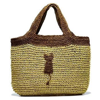 Noafamily,諾亞Summer Bags 愛心貓橫式手提袋_BE