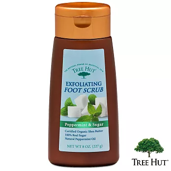 TREE HUT足部磨砂膏-蜜糖薄荷香味