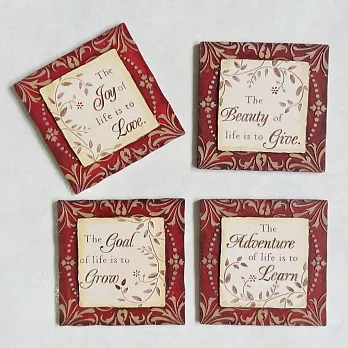 《美國New View》勵志壁掛 (4片/一套)