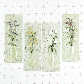 《美國New View》夏綠蒂壁掛 (4片/一套)