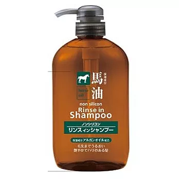 日本熊野馬油系列-洗潤雙效洗髮精