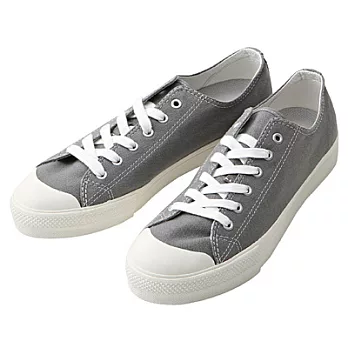 [MUJI 無印良品]棉水洗撥水加工休閒鞋22.5灰色