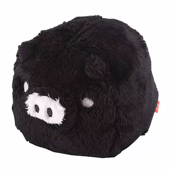 San-X 黑白豬系列毛絨公仔。小黑豬