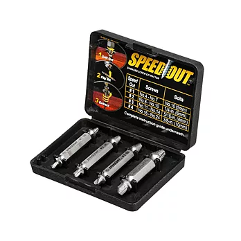 螺絲快速提取器4入組