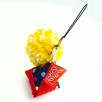 WaWu 幸運粽吊飾(繽紛藍點)