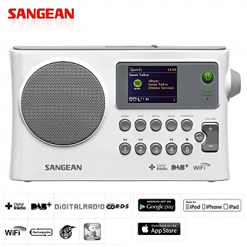 SANGEAN山進收音機-WiFi網路收音機/數位廣播/調頻/USB網路收音機(WFR-28C)