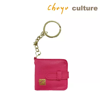 珠友 書型吊飾/鑰匙圈-Classic Style桃紅