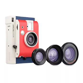 [ LOMO 相機 ] Lomo`Instant Boston+ 3 款鏡頭套裝