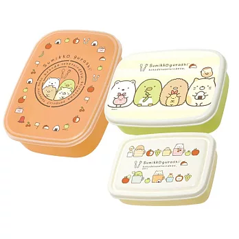 San-X 角落公仔水果野餐系列三合一保鮮便當盒