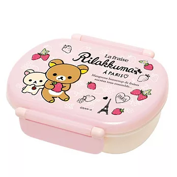 San-X 拉拉熊巴黎草苺系列便當盒