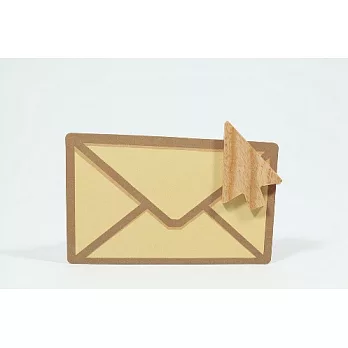 Unic天然原木造型磁鐵(滑鼠箭頭)+精品禮卡