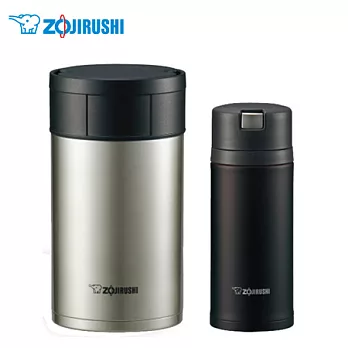 象印不鏽鋼真空燜燒杯保溫杯組 SW-HAE45(XA)+SM-XB36(TD)