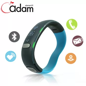 亞果元素 Adam Phyode WMe 智慧樂活藍牙健康手環(WMEA11)湛海藍