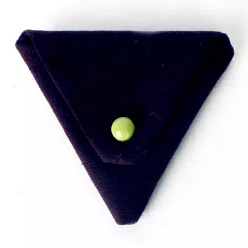 ​吃豆子△三角錢包△A05素色深紫