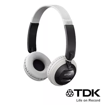 TDKST100 頭戴式輕巧立體聲耳機，公司貨附保卡，1年保固黑
