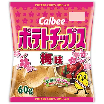 日本【加樂比】洋芋片-梅子味