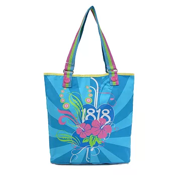 1818 活力假期．亮彩雙LOOK!環保肩背包／清爽藍(CG50547H-9)