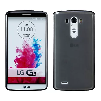【BIEN】LG G3 輕量氣質軟質質保護殼 (霧黑)