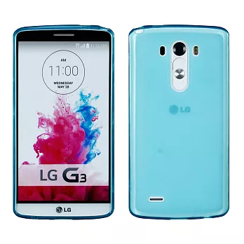 【BIEN】LG G3 輕量氣質軟質質保護殼 (霧藍)