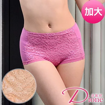 Dione 狄歐妮 加大修飾內褲-彈棉束腹提臀(單品)-M156688Q加大Q-膚色