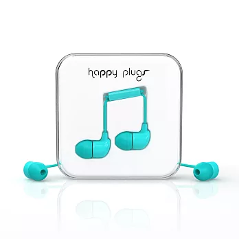Happy Plugs 音符入耳式耳機 -土耳其藍