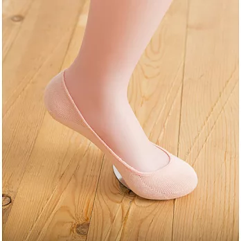 【Missking 1983】竹纖維糖果色凝膠止滑隱形襪(粉)