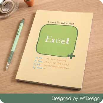 [W2Design] 我的電腦課記事本 Excel_A5