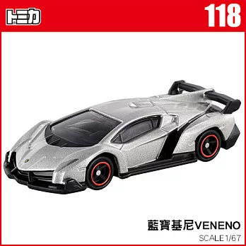 【TOMICA】多美小汽車NO.118 藍寶基尼VENENO